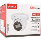 Câmara DAHUA dome ip de 5 megapixels e lente fixa 3