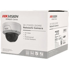 Câmara HIKVISION dome ip de 4 megapixels e lente fixa