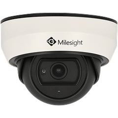 Câmara MILESIGHT dome ip de 2 megapixels e lente fixa