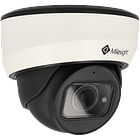 Câmara MILESIGHT dome ip de 8 megapixels e lente zoom óptico 3