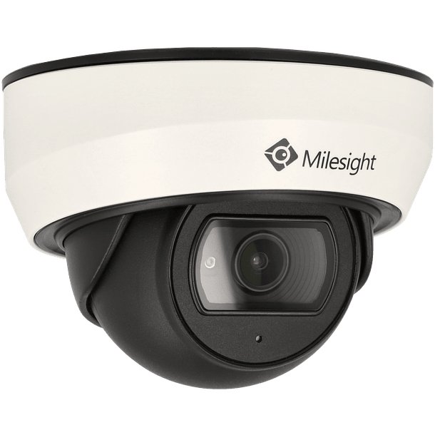 Câmara MILESIGHT dome ip de 8 megapixels e lente fixa 3