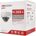 Câmara HIKVISION PRO dome ip de 4 megapixels e lente zoom óptico 2