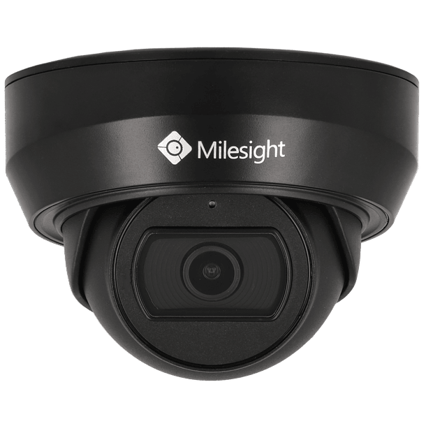 Câmara MILESIGHT dome ip de 8 megapixels e lente fixa 1