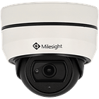Câmara MILESIGHT dome ip de 8 megapixels e lente fixa 1