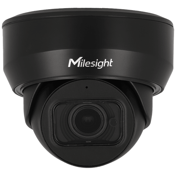 Câmara MILESIGHT dome ip de 5 megapixels e lente zoom óptico 2