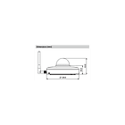 Câmara DAHUA ptz ip de 2 megapixels e lente zoom óptico 4