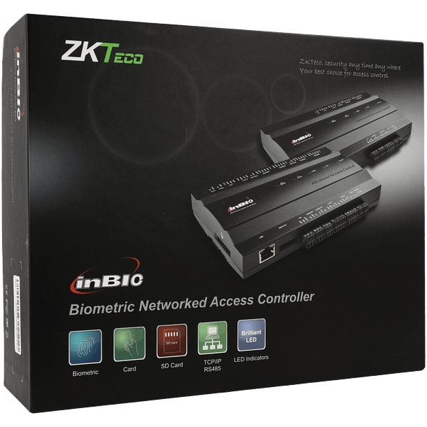 Controladora ZKTECO para 4 leitores 3