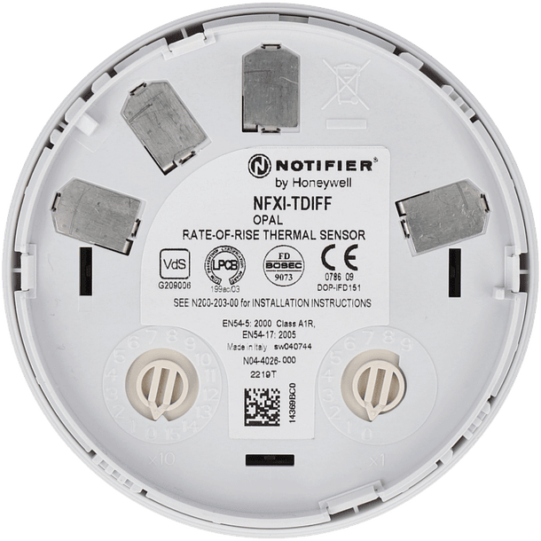 Sensor térmico de humos 1