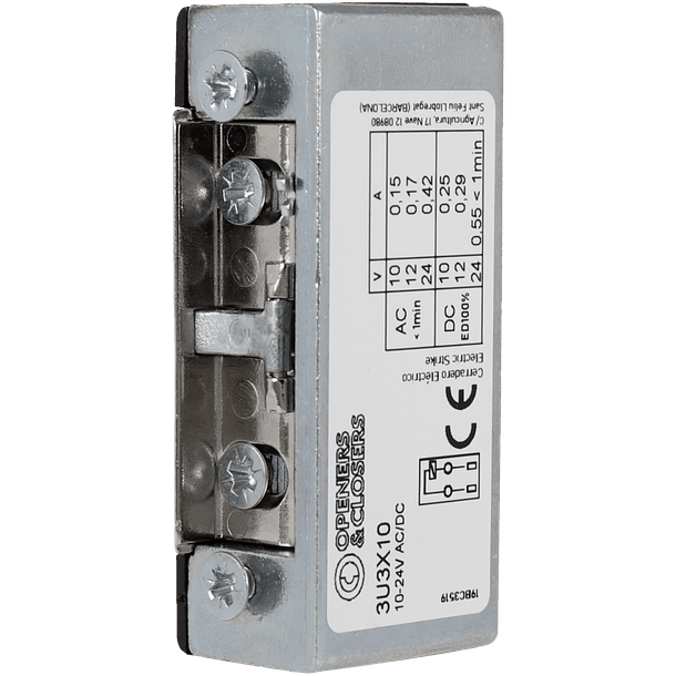 Fechadura elétrica automática con palanca de desbloqueo 1