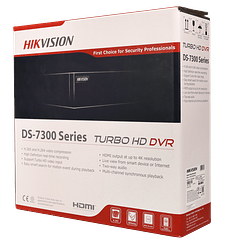 Gravador 5 em 1 (hd-cvi, hd-tvi, ahd, analógico e ip) HIKVISION PRO de 32 canais e 8 mpx de resoluçao máxima