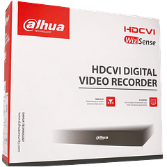 Gravador 5 em 1 (hd-cvi, hd-tvi, ahd, analógico e ip) DAHUA de 4 canais e 1 mpx de resoluçao máxima