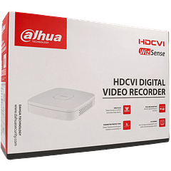 Gravador 5 em 1 (hd-cvi, hd-tvi, ahd, analógico e ip) DAHUA de 4 canais e 2 mpx de resoluçao máxima