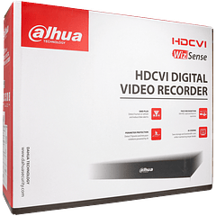 Gravador 5 em 1 (hd-cvi, hd-tvi, ahd, analógico e ip) DAHUA de 4 canais e 8 mpx de resoluçao máxima