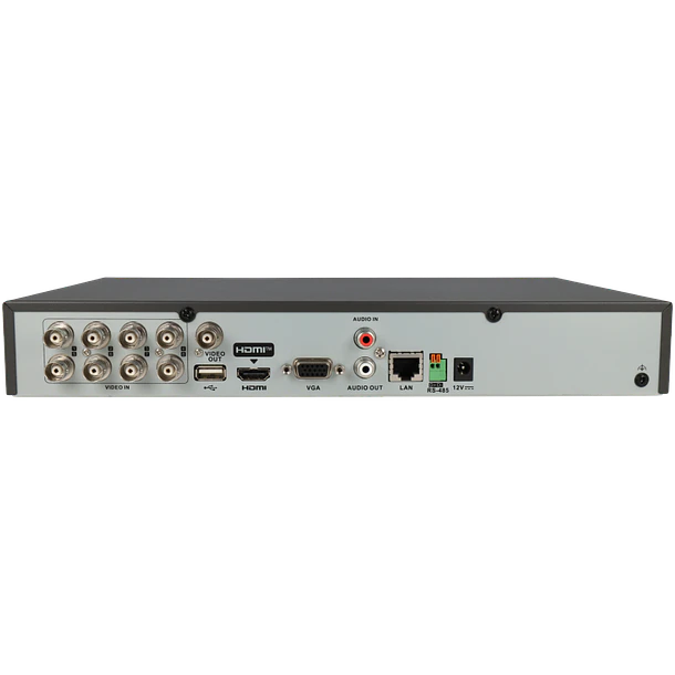 Gravador 5 em 1 (hd-cvi, hd-tvi, ahd, analógico e ip) HIKVISION PRO de 8 canais e 2 mpx de resoluçao máxima 2