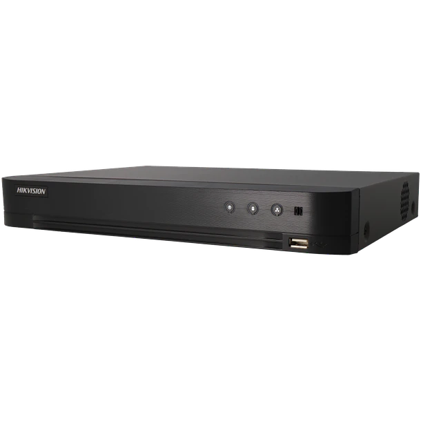 Gravador 5 em 1 (hd-cvi, hd-tvi, ahd, analógico e ip) HIKVISION PRO de 8 canais e 2 mpx de resoluçao máxima 3