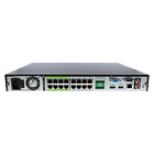 Gravador ip DAHUA de 16 canais e 12 mpx de resoluçao com 16 portas PoE 1
