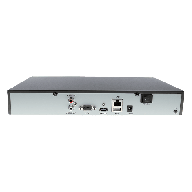 Gravador ip HIKVISION de 4 canais e 8 mpx de resoluçao 1