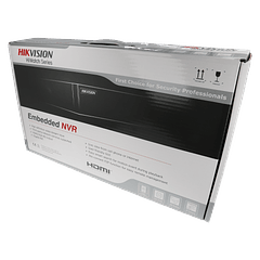 Gravador ip HIKVISION de 4 canais e 8 mpx de resoluçao