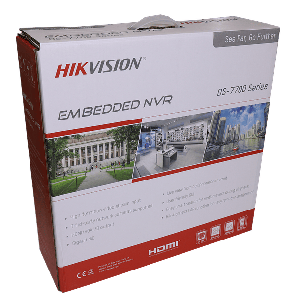 Gravador ip HIKVISION PRO de 32 canais e 12 mpx de resoluçao 1