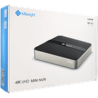 Gravador ip MILESIGHT de 4 canais e 8 mpx de resoluçao com 4 portas PoE 2