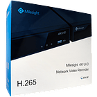 Gravador ip MILESIGHT de 8 canais e 8 mpx de resoluçao com 8 portas PoE 2