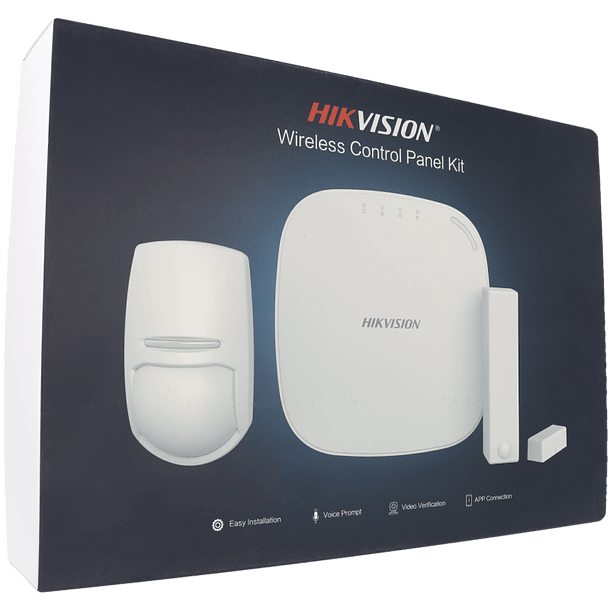 Central   HIKVISION PRO e  zonas em placa 1