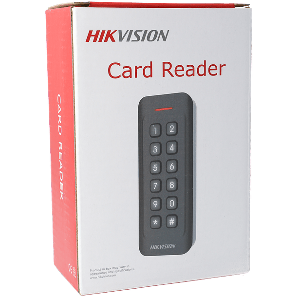 Leitor interior / exterior com teclado / cartão mifare 13.56mhz 1