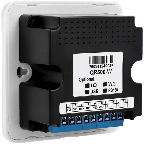 Leitor interior com qr code / cartão mifare 13.56mhz 1