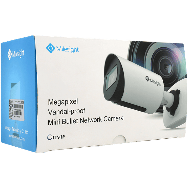 Câmara MILESIGHT bullet ip de 8 megapixels e lente fixa 2
