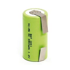 Pilha Acumuladora SubC 1,2V 3300mAh NI-MH Recarregável