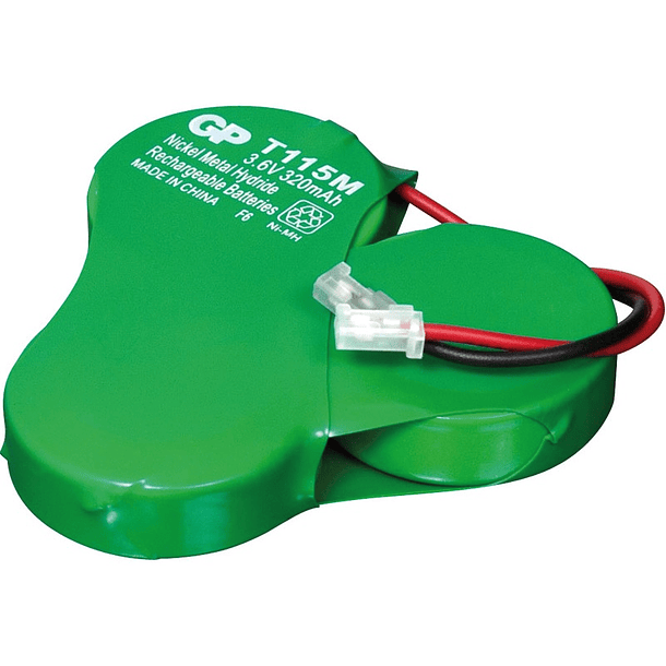 Pack Bateria Ni-Mh 3,6V 320mAh (GB320x3) - GP 