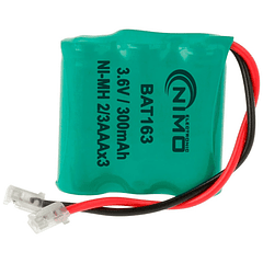 Pilha Acumuladora Ni-Mh 2/3AAA x 3 3,6V 300mAh