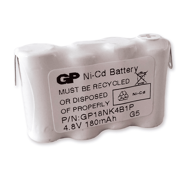 Pilha Acumuladora 4,8V 180mAh GP 