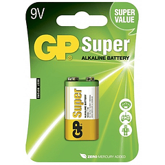 Pilha Alcalina 6LR61 9V - GP