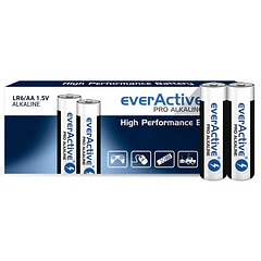 Pack 10x Pilhas Alcalinas 1,5V LR6 AA - everActive PRO ALKALINE