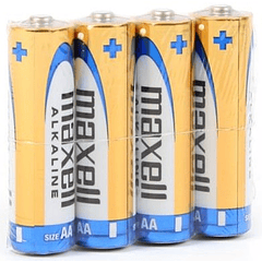 Pack 4 Pilhas Alcalinas 1,5V LR06 AA - MAXELL