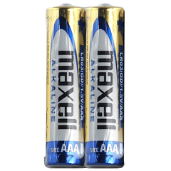 Blister 2 Pilhas 1,5V Alcalinas LR03 AAA - MAXELL