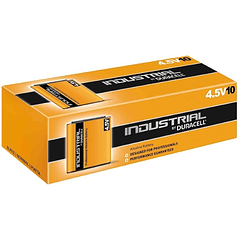 Emb. 10x Pilhas Industriais Alcalinas 4,5V 3LR12 - Duracell INDUSTRIAL