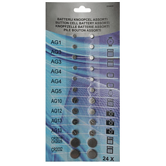 Pack 24x Pilhas Alcalinas/Lithium Diversas - ProFTC