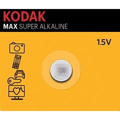 Pilha 1,5V Alcalina LR54/SG10/G10/189/LR1130/V10GA/RW89/LR11/V389/SR1130SW/SR54/V390/LR1131 - KODAK