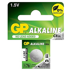 Pilha Alcalina 1,5V LR44/AG13/V13GA/A76 - GP