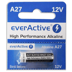 Pilha Alcalina 12V 27A - everActive