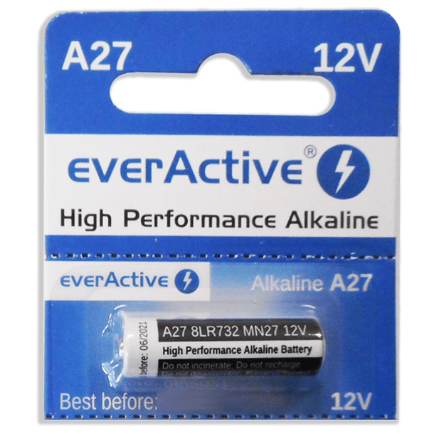 Pilha Alcalina 12V 27A - everActive 