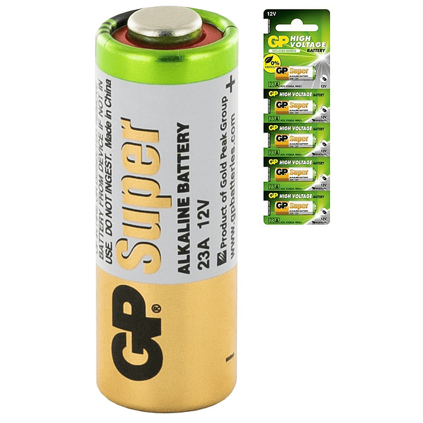 Pilha 23A Alcalina 12V 33mA - GP 