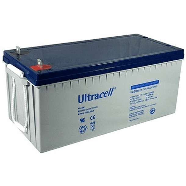 Bateria de Gel 12V 275Ah (522 x 268 x 220 mm) - Ultracell 