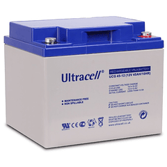 Bateria de Gel 12V 45Ah (197 x 165 x 170 mm) - Ultracell