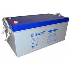 Bateria de Gel 12V 250Ah (520 x 268 x 220 mm) - Ultracell