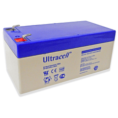 Bateria Chumbo 12V 3,4Ah (134 x 65 x 60 mm) - Ultracell