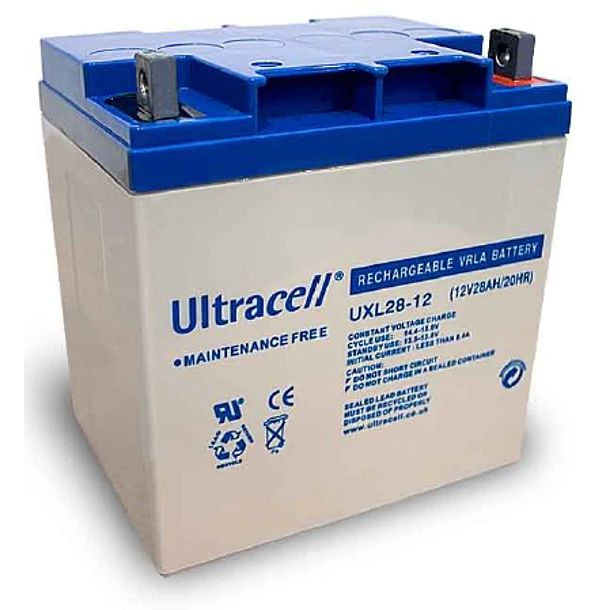 Bateria Longa Duração 12V 28Ah (165 x 126 x 175 mm) - Ultracell 1