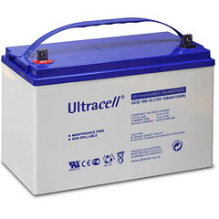 Bateria de Gel 12V 100Ah (330 x 173 x 222 mm) - Ultracell